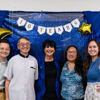 Asian Faculty & Staff Executive Board and President Mantella